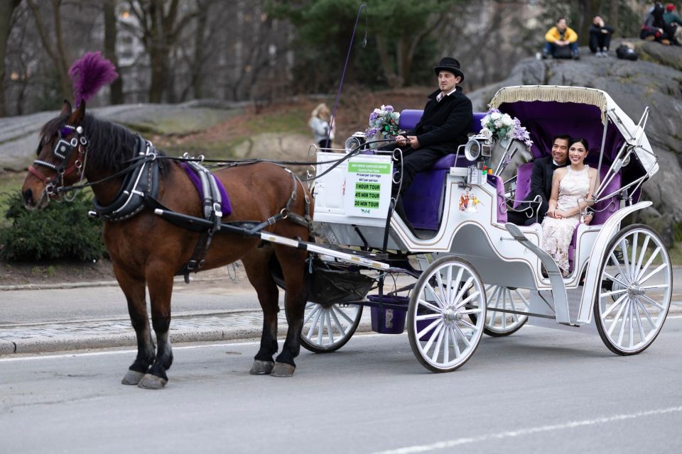 Royal Carriage Ride in Central Park NYC - The 3-Stop Route That Hits the Best Known Spots
