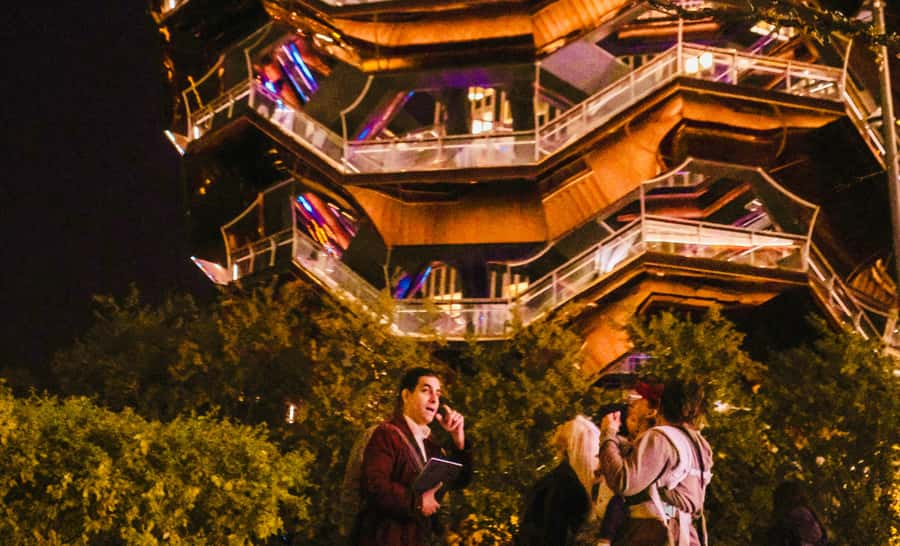 Secrets of Hudson Yards and the Edge: A walking tour - Secret stops on the route: passageways, dancing towers, and wheel-powered performance