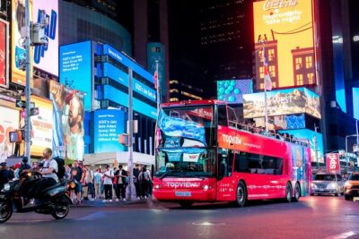 Skyline Night Bus Audio Narrated Tour Experience - What you’ll actually see: the night skyline run