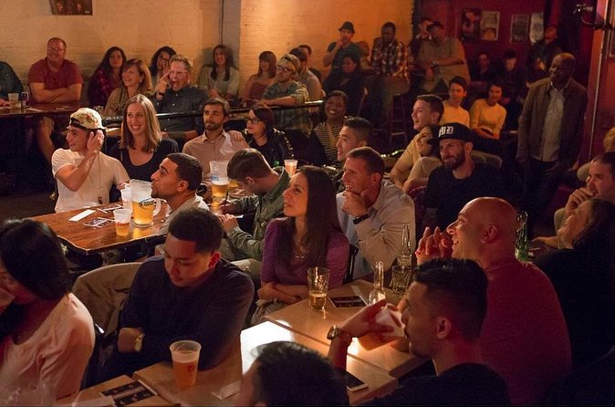 Stand Up Comedy LIVE in Times Square At Broadway Comedy Club - Seating, sightlines, and that tight-comedy-room feeling
