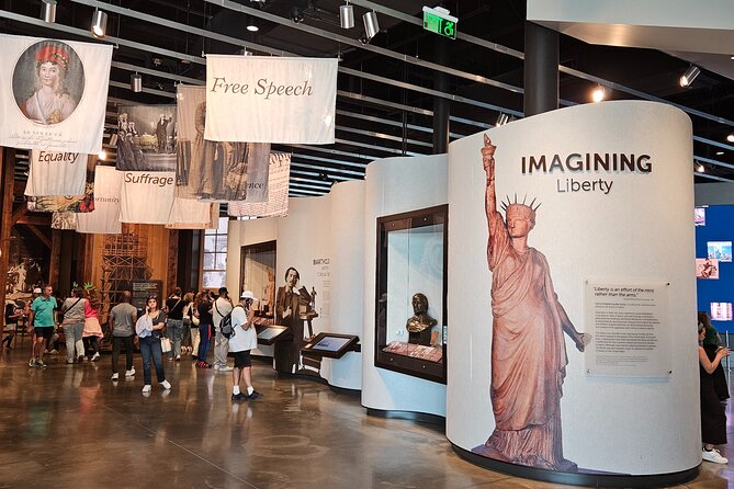 Statue of Liberty Ellis Island with Pre-Ferry Tour - Ellis Island Immigration Museum: Great Hall viewing and self-paced learning