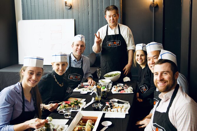 Sushi Workshop for Home Chefs in NYC - The multi-course flow: learning, then feasting
