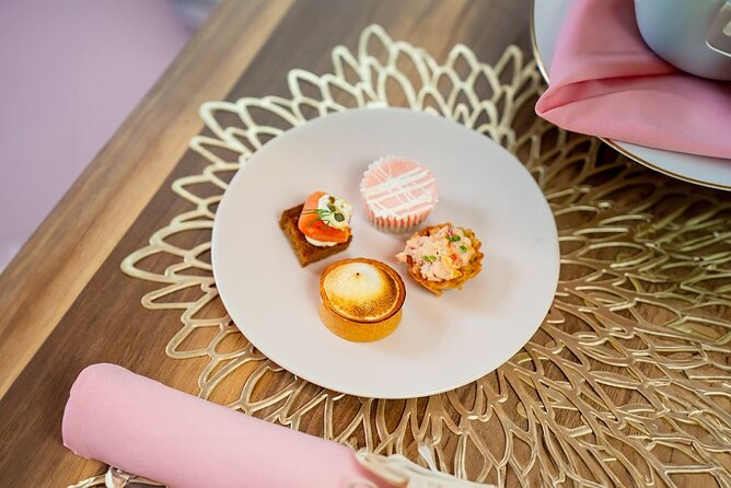Tea Around Town® NYC: Mobile Tea Room Experience - Inside the pink bus: what “tea room on wheels” feels like