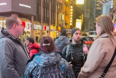 The Boozy Broadway Walking Tour - Duffy Square: getting your bearings fast