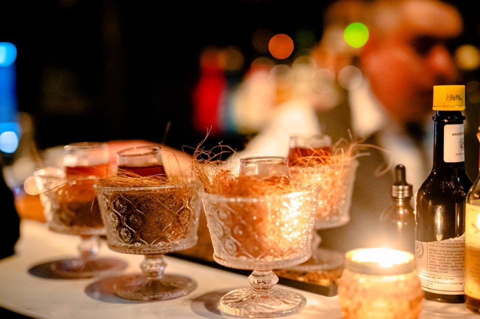 The NYC Speakeasy Adventure: A Tipsy Trip Through History - Stop 1 in Midtown Manhattan: your first toast and the Prohibition setup