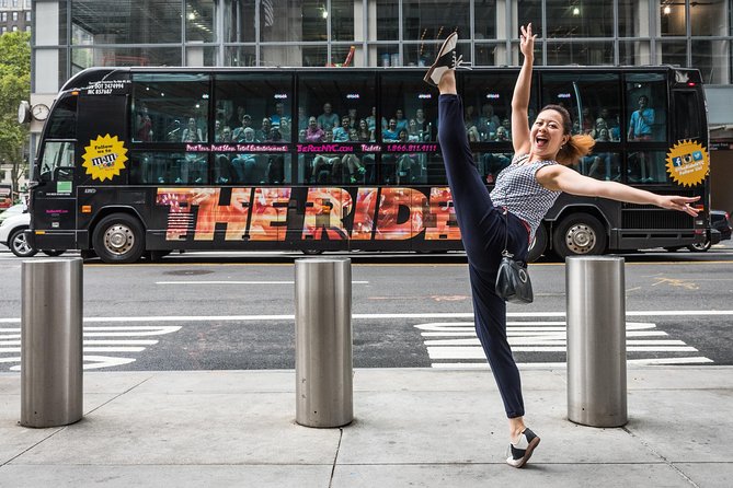 The RIDE Experience Theatrical Bus Tour - Entering Midtown like it is part of the script