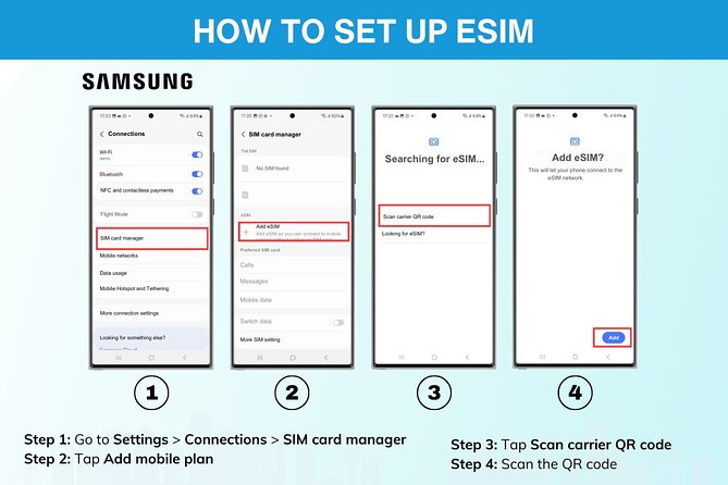 USA eSIM | 3-30 days | Daily data | QR code - Customer service by email: small detail, big peace of mind