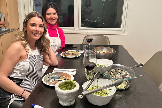 Viator Exclusive: Pasta Cooking Class & Dinner -Greenwich Village - The dinner part: wine included, and the roof skyline may happen