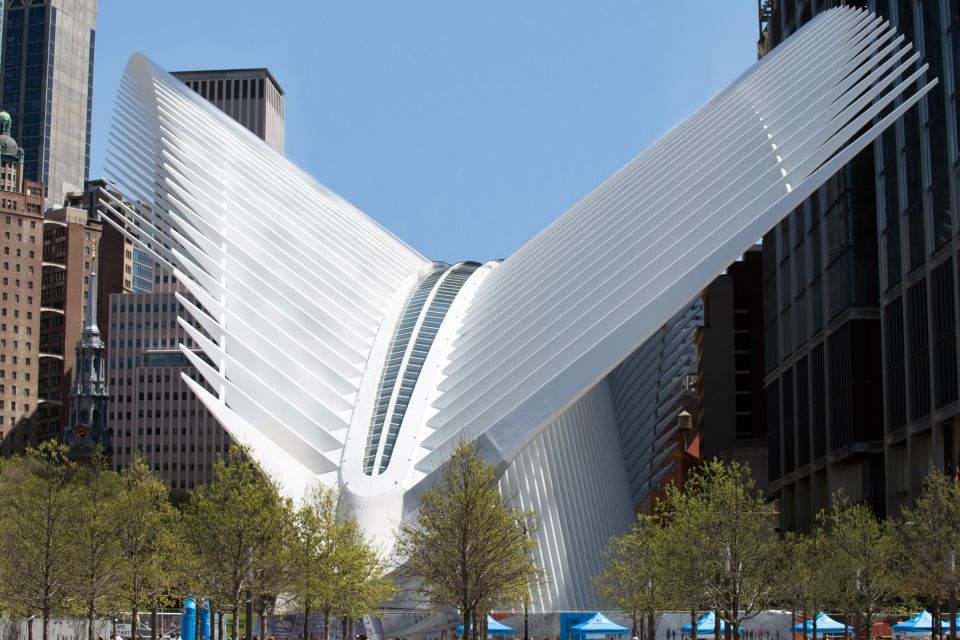 World Trade Center 911 and Ground Zero Walking Tour - Getting oriented at the Oculus, plus the FDNY start